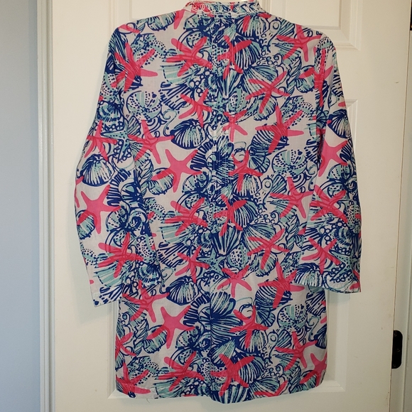 Lilly Pulitzer Sarasota Tunic ~ She She Shells - Picture 7 of 8